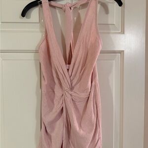 Pink Lily Blush romper